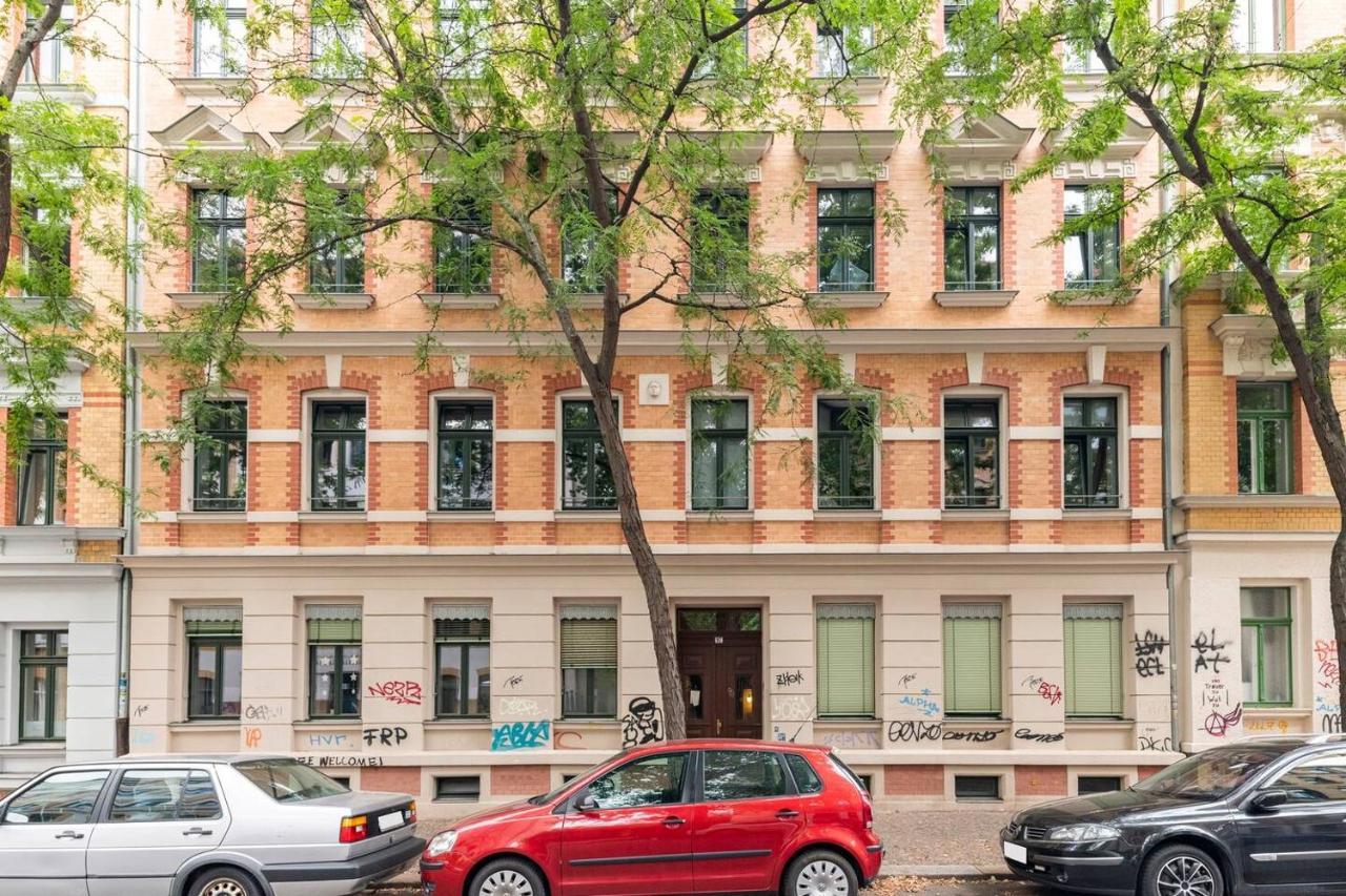 Super Zentrale, Gemutliche Wohnung Mit Balkon Лайпциг Екстериор снимка